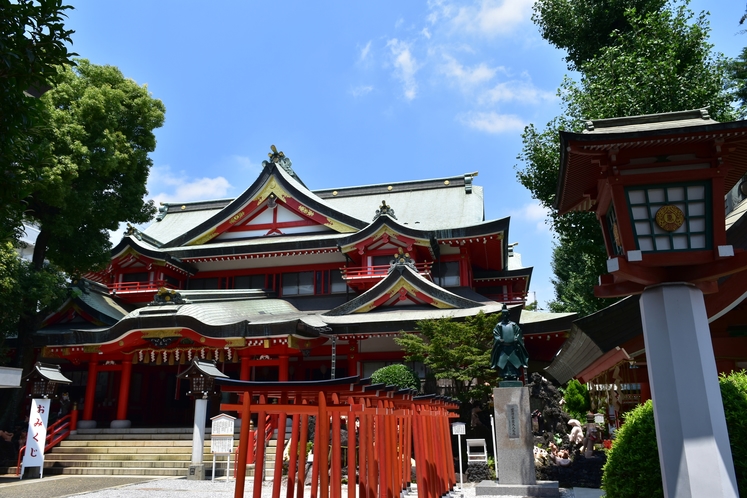 京浜伏見稲荷神社の社殿