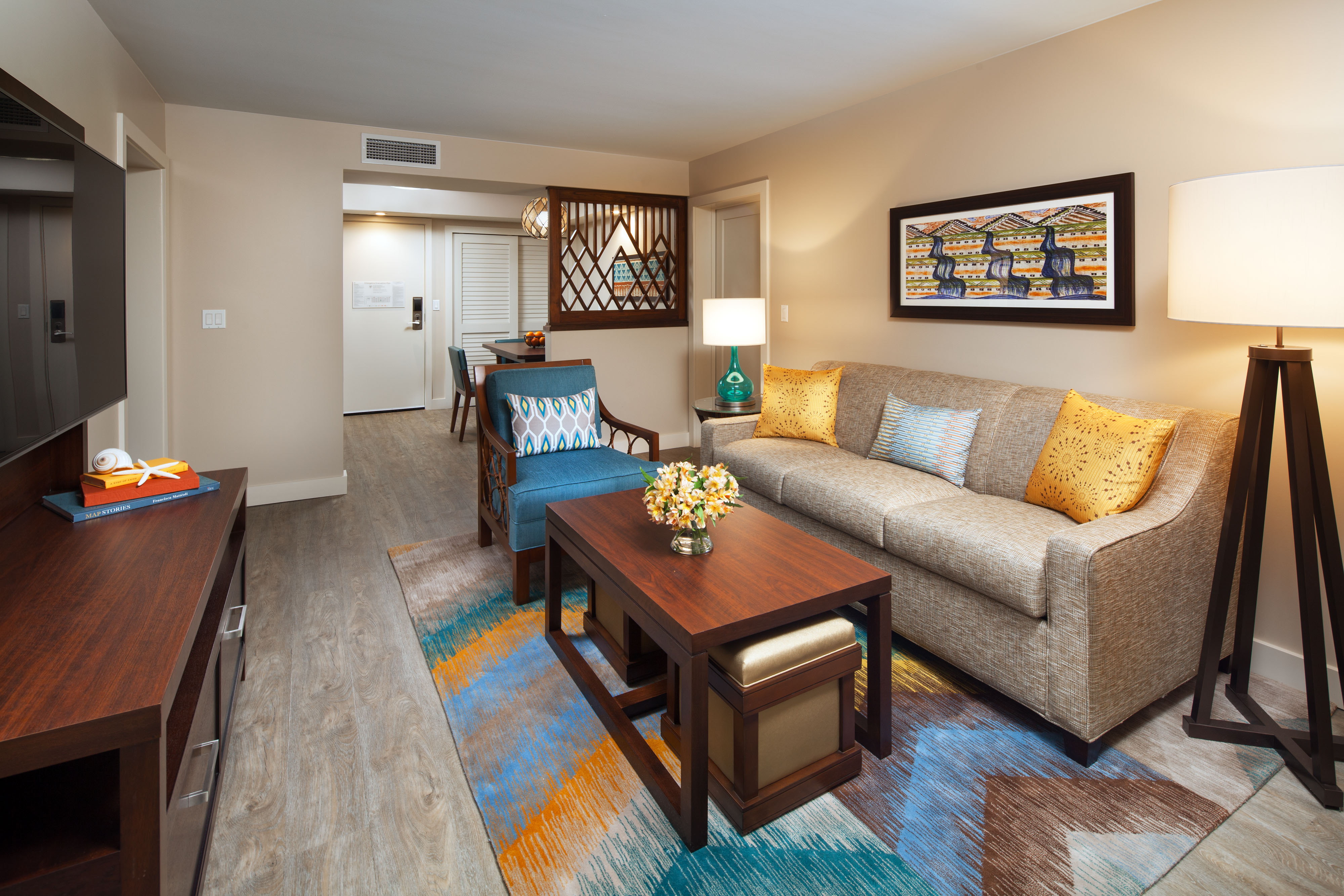 Two-Bedroom Villa - Living Area