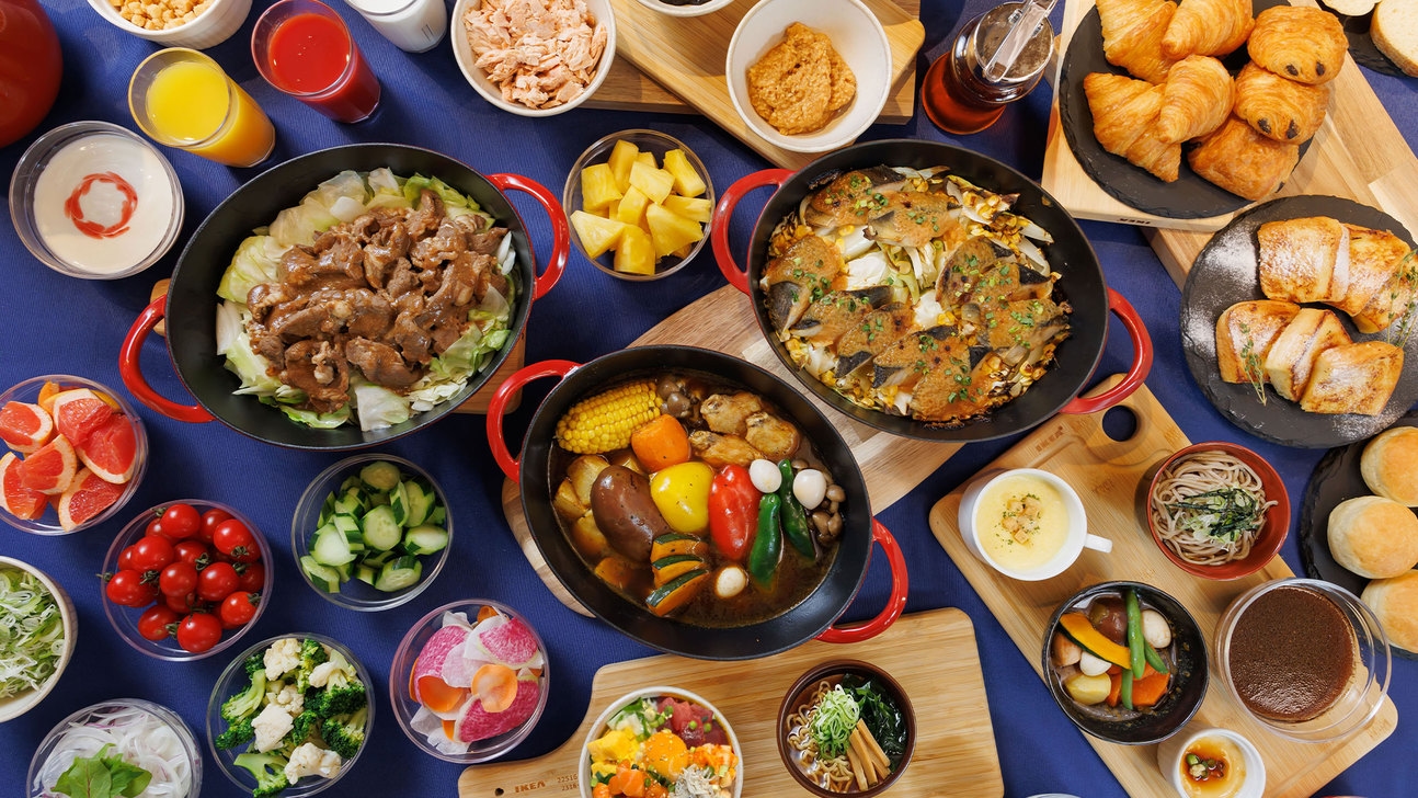 【スタンダード】道産食材を満喫！和洋60種の朝食ビュッフェ★癒しの天空露天風呂／朝食付【札幌トク旅】