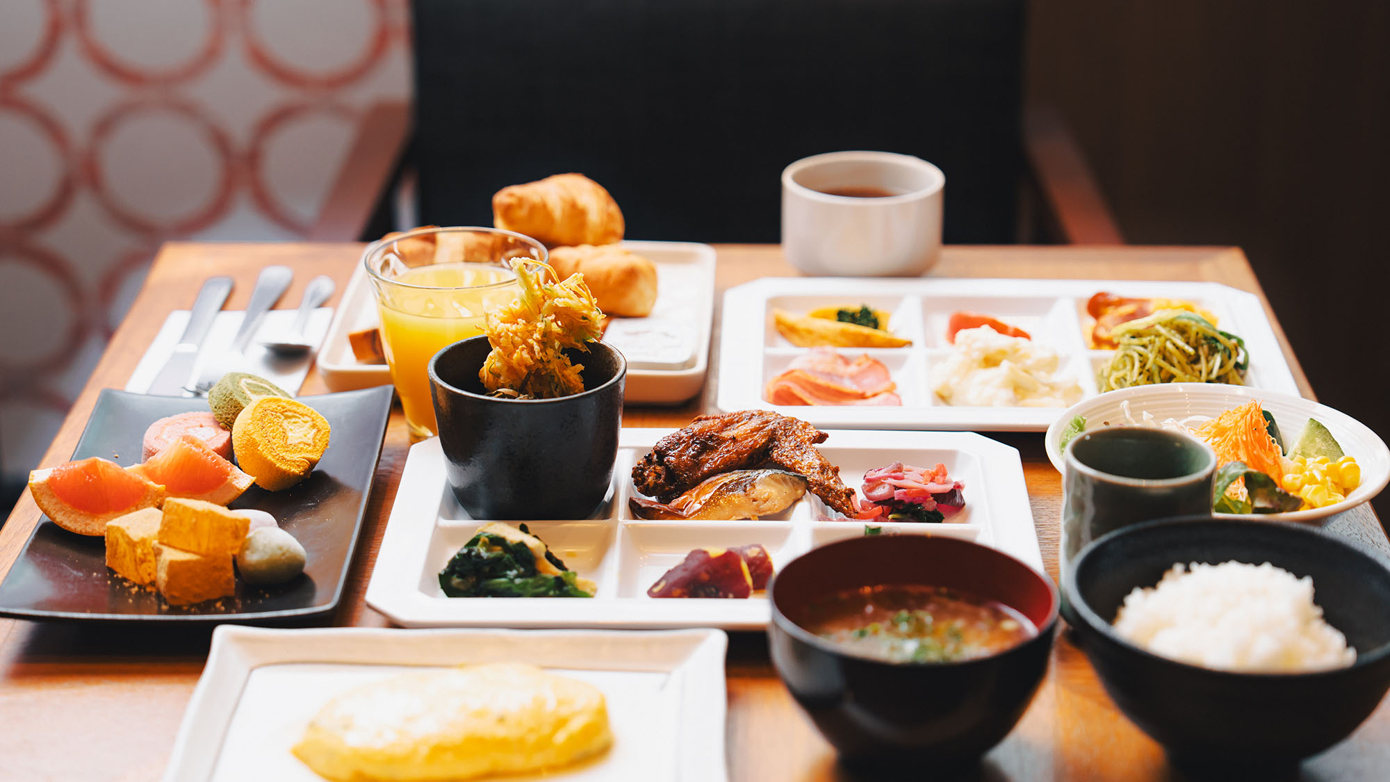 【朝食】1日の始まりに嬉しいバリエーション豊かな和洋ビュッフェ