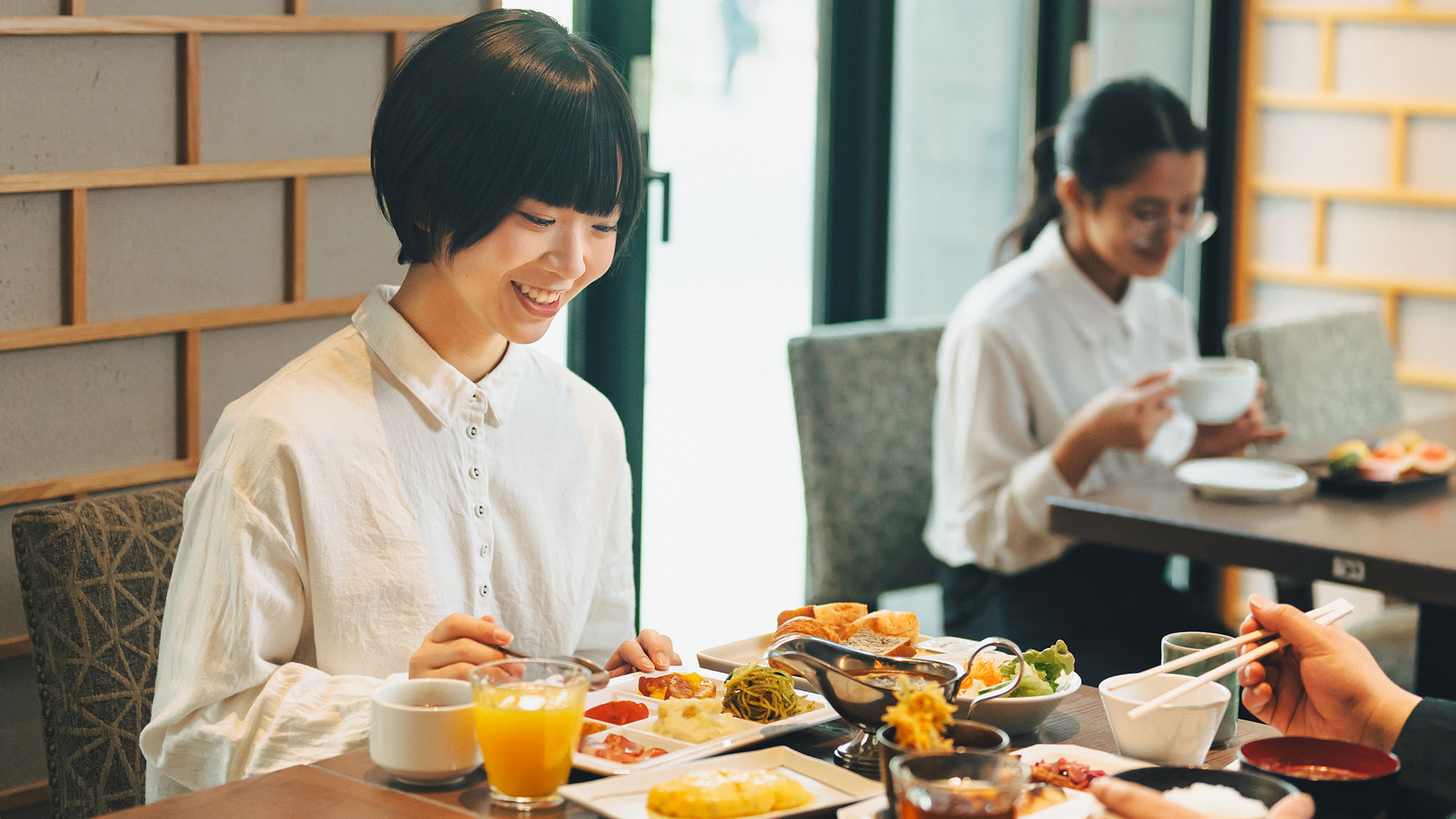【朝食】1日の始まりに嬉しいバリエーション豊かな和洋ビュッフェ