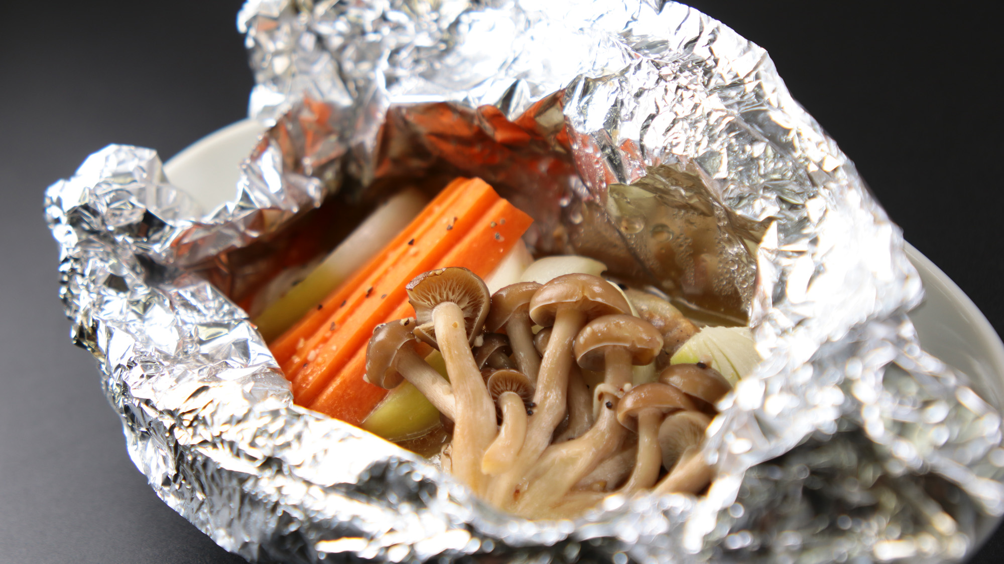 夕食◆鮭ホイル焼き*