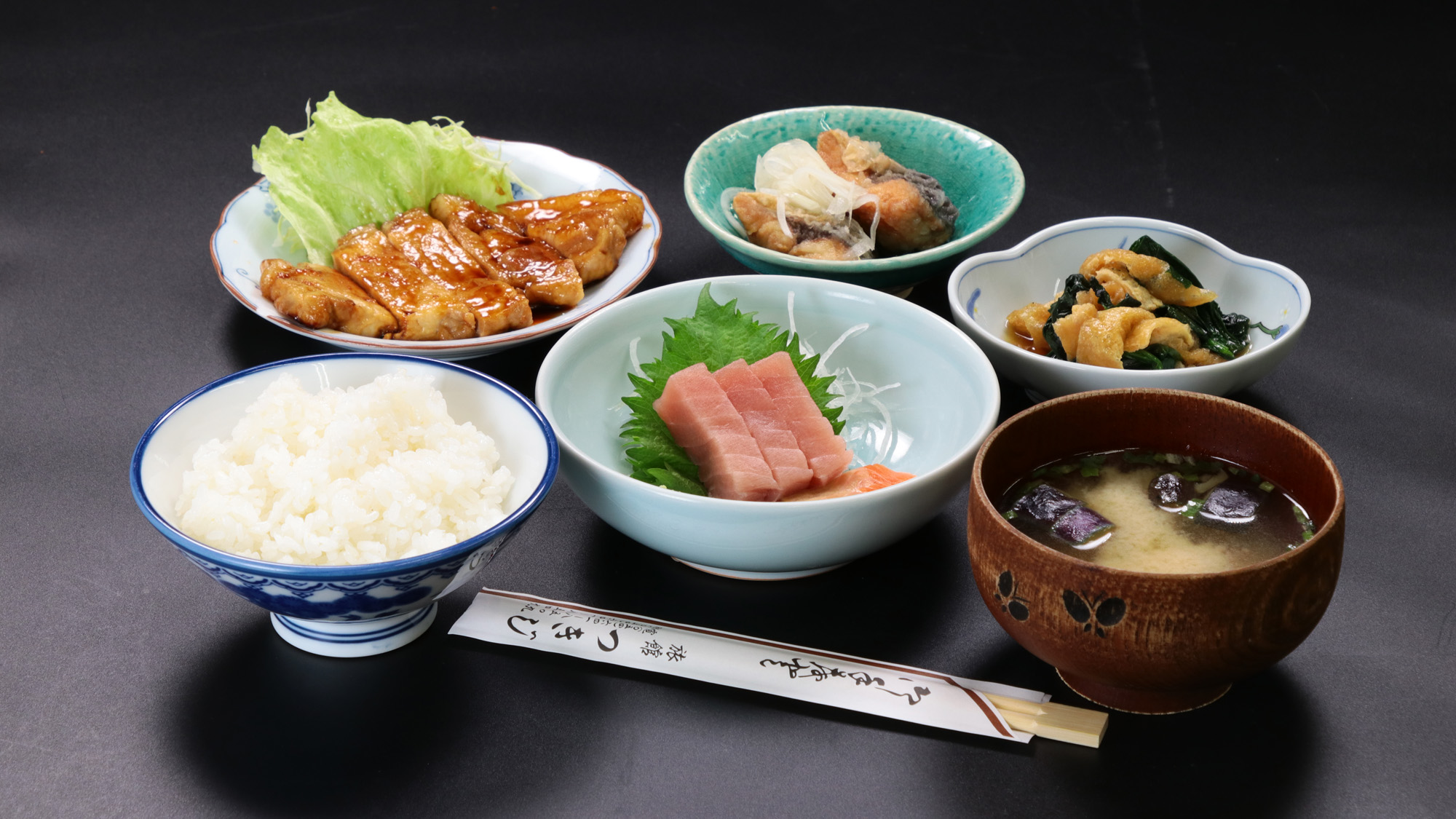 夕食◆日替わりの藤枝おふくろ定食*