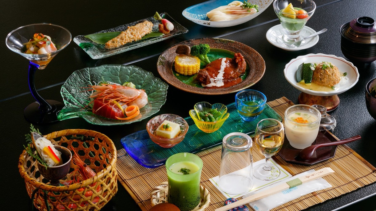 【夏懐石】花火や温泉街で夏を楽しむ＜お子様歓迎3大特典つき＞