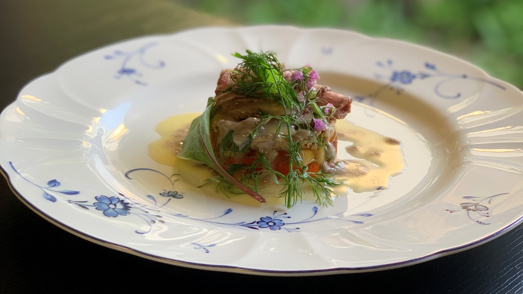 *【夕食一例】旬の食材を丁寧に調理し、味わい深い一皿をご提供。
