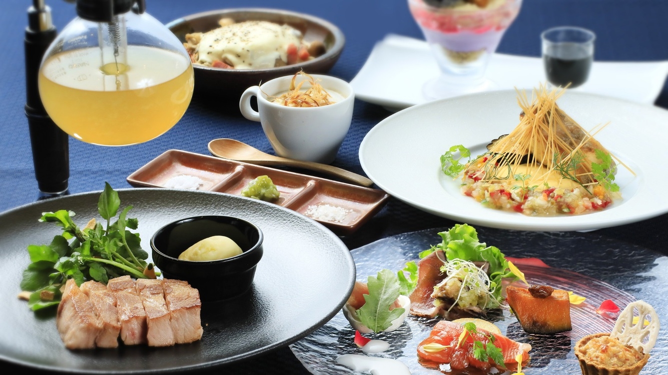【秋冬旅セール】≪最大20％off≫カジュアルな創作コース料理をお手軽に愉しむ＜ライトコース▼風＞
