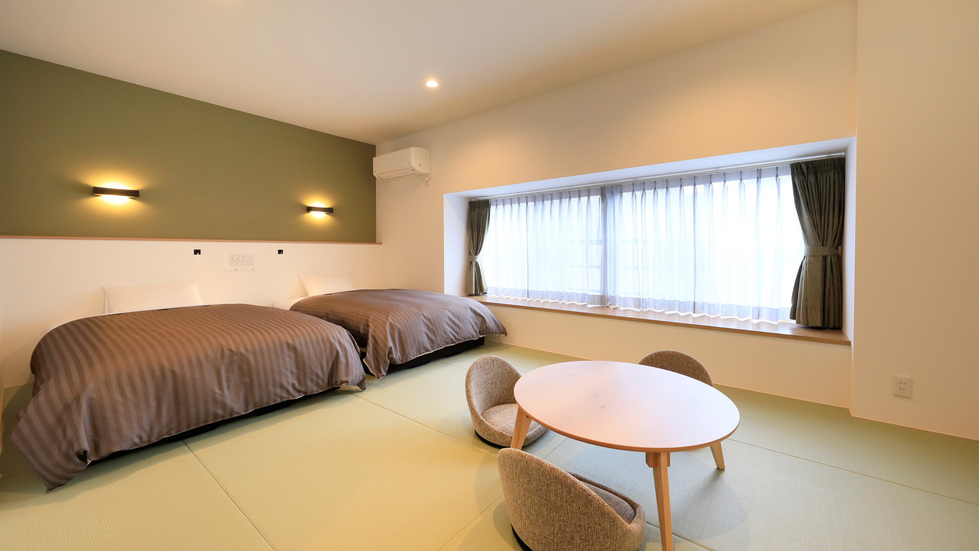 和室ツインベッド◆2026年1月オープンの新客室