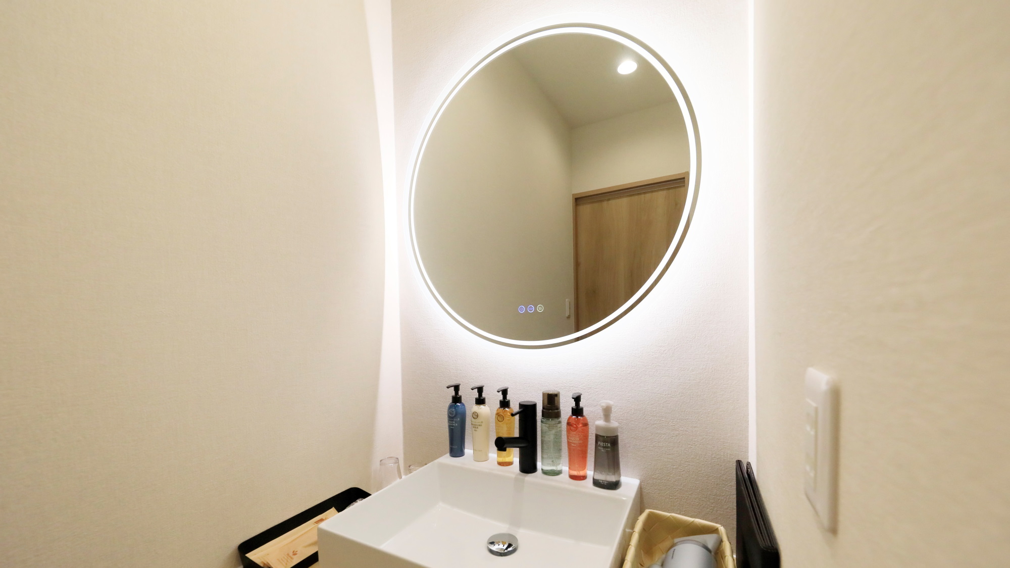 和室ツインベッド◆洗面台