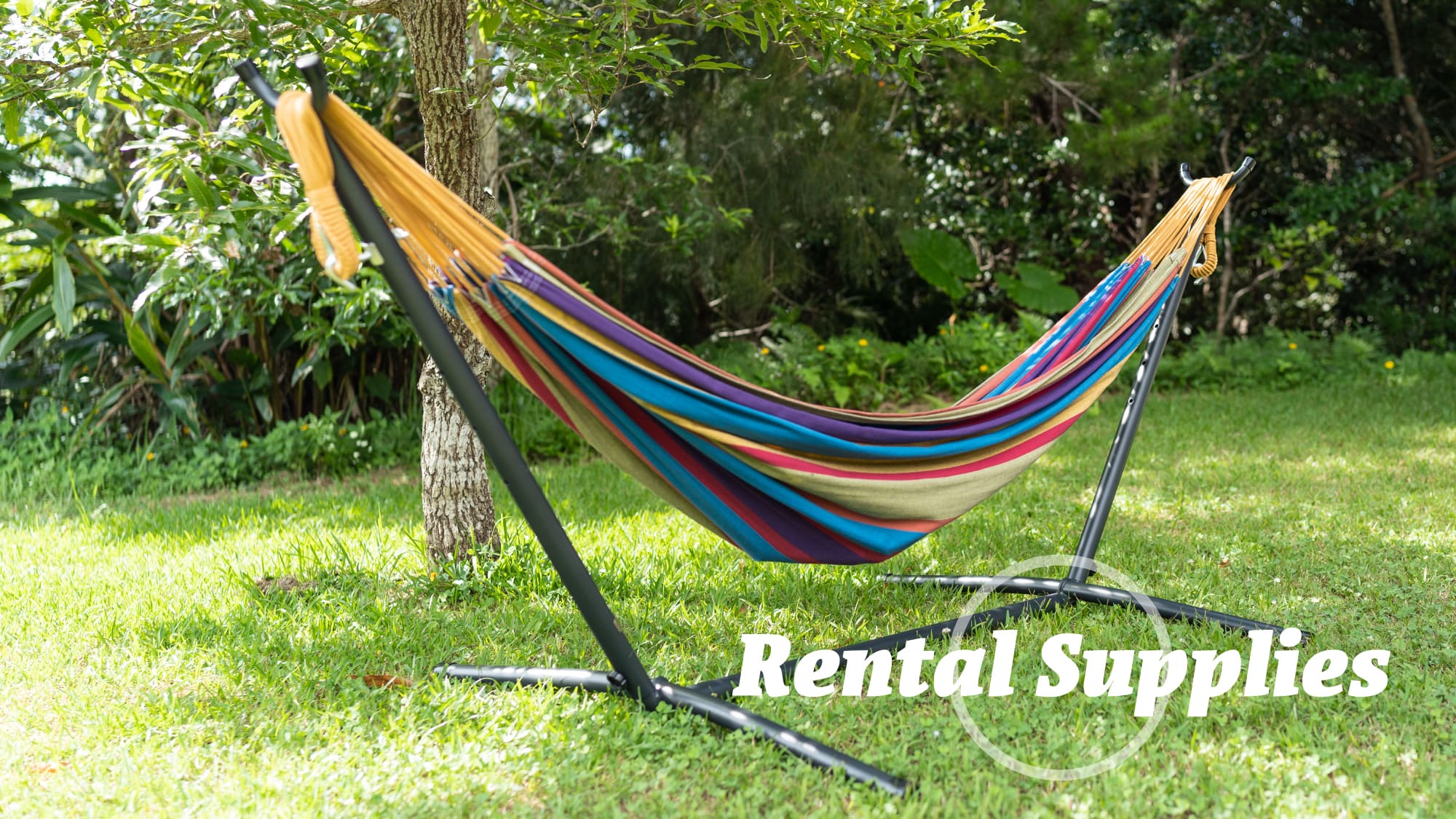 【自立型ハンモック】●メーカー：VIVERE●レンタル料金：4,000円※要予約制※