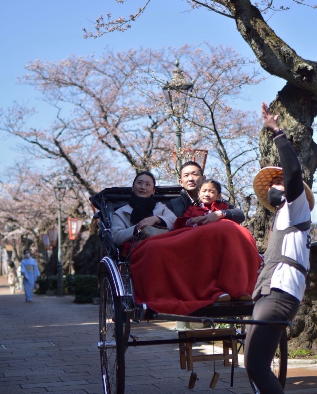 【人力車プラン】金沢の観光名所を人力車で巡る特別プラン！