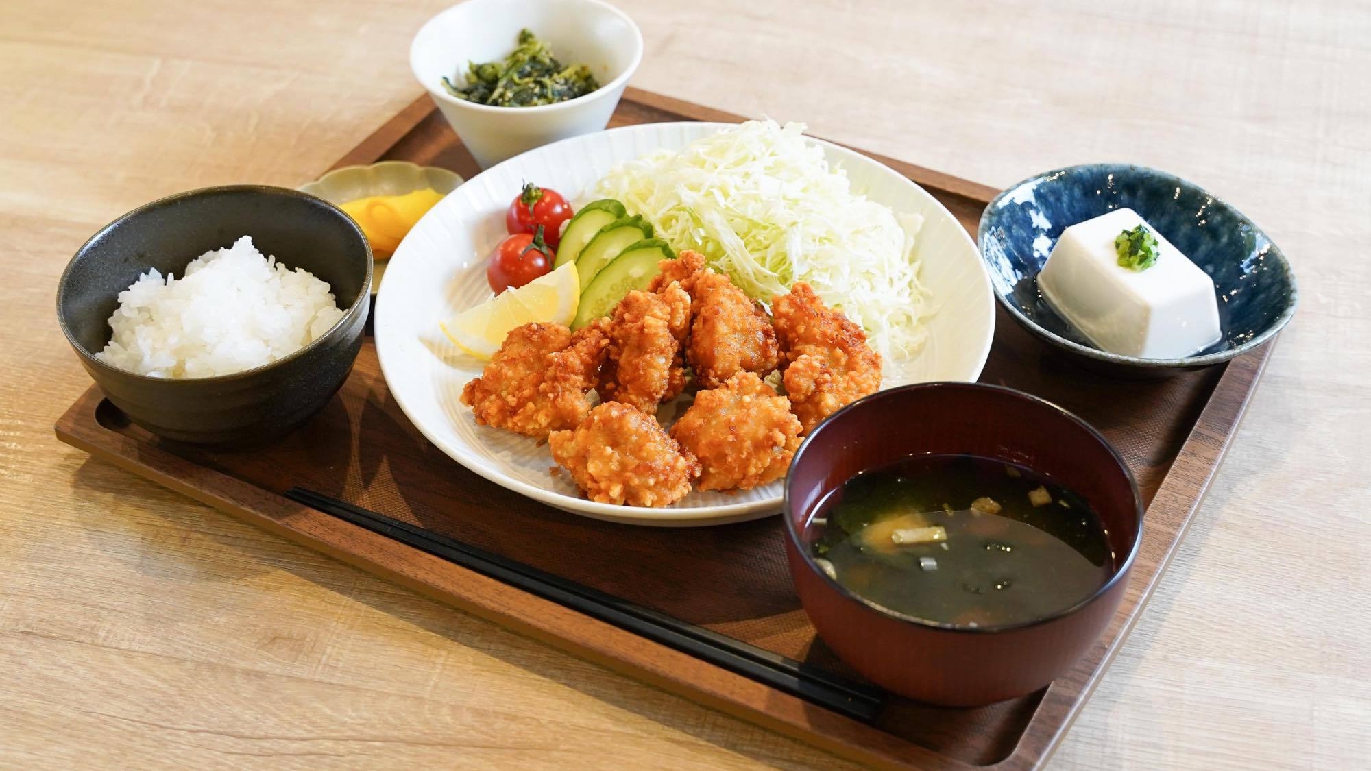 【夕食付】日替わり定食付き