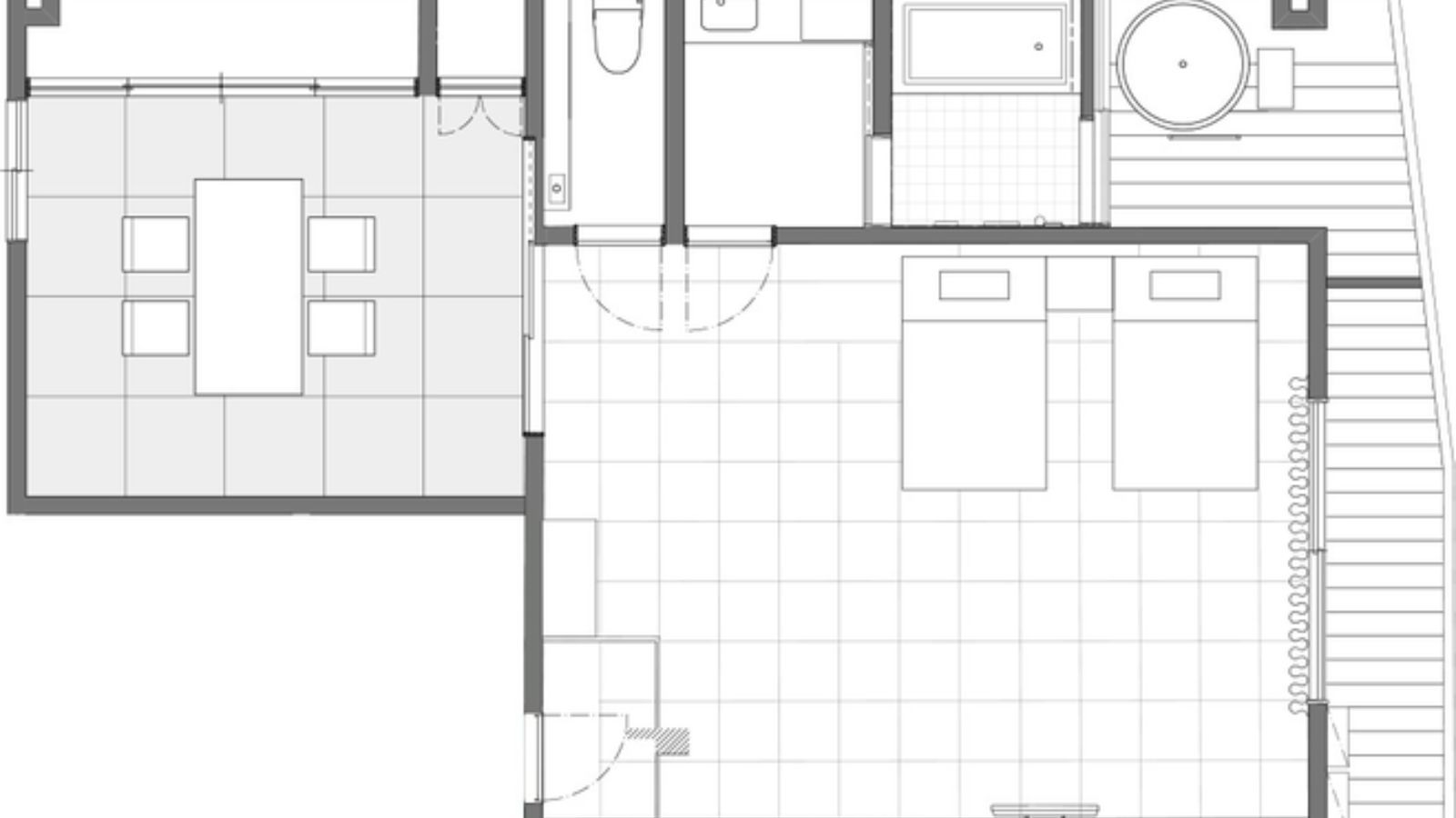 【空-kuu-】最上階スイート|オーシャンビュー