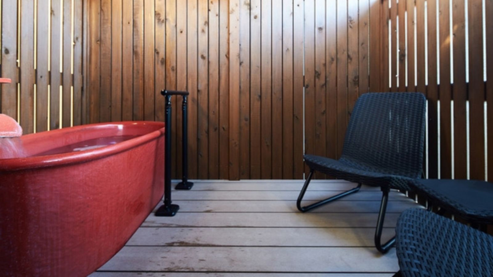 ジュニアスイートVilla　露天風呂