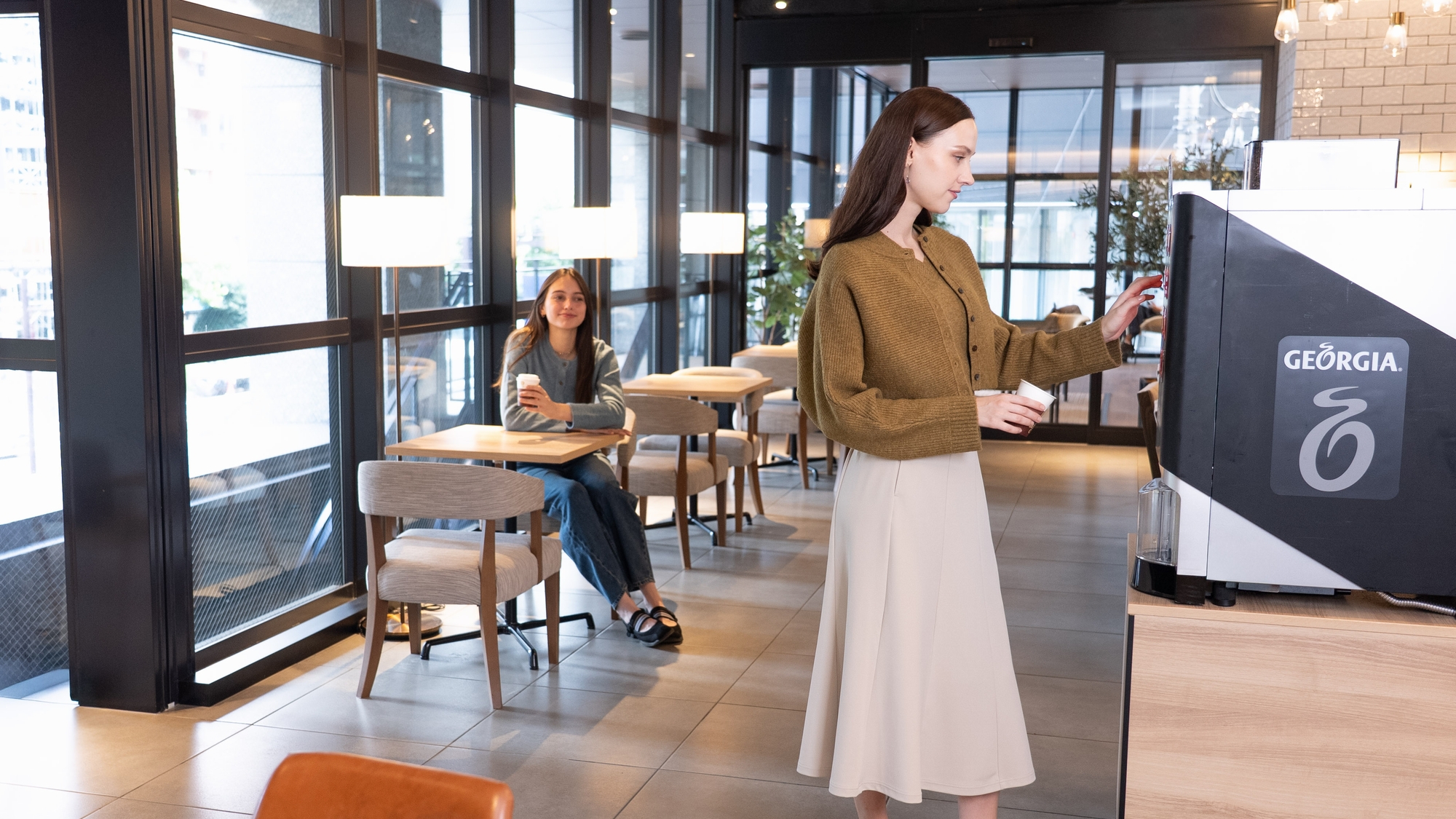 ◆コーヒーサービス｜２階ロビーラウンジにて、コーヒーサーバーをご利用いただけます。