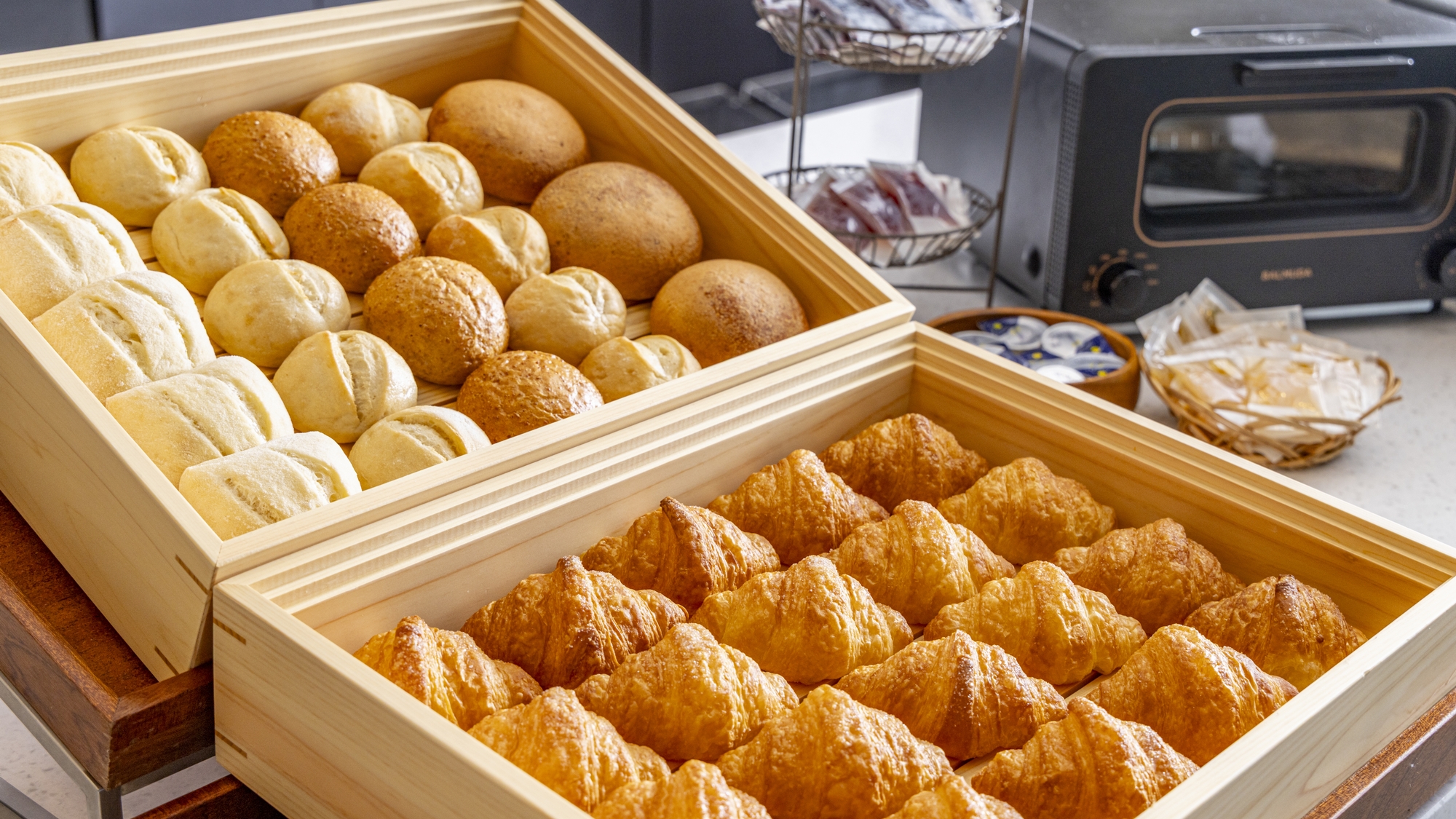 ◆朝食ビュッフェ｜ベーカリー