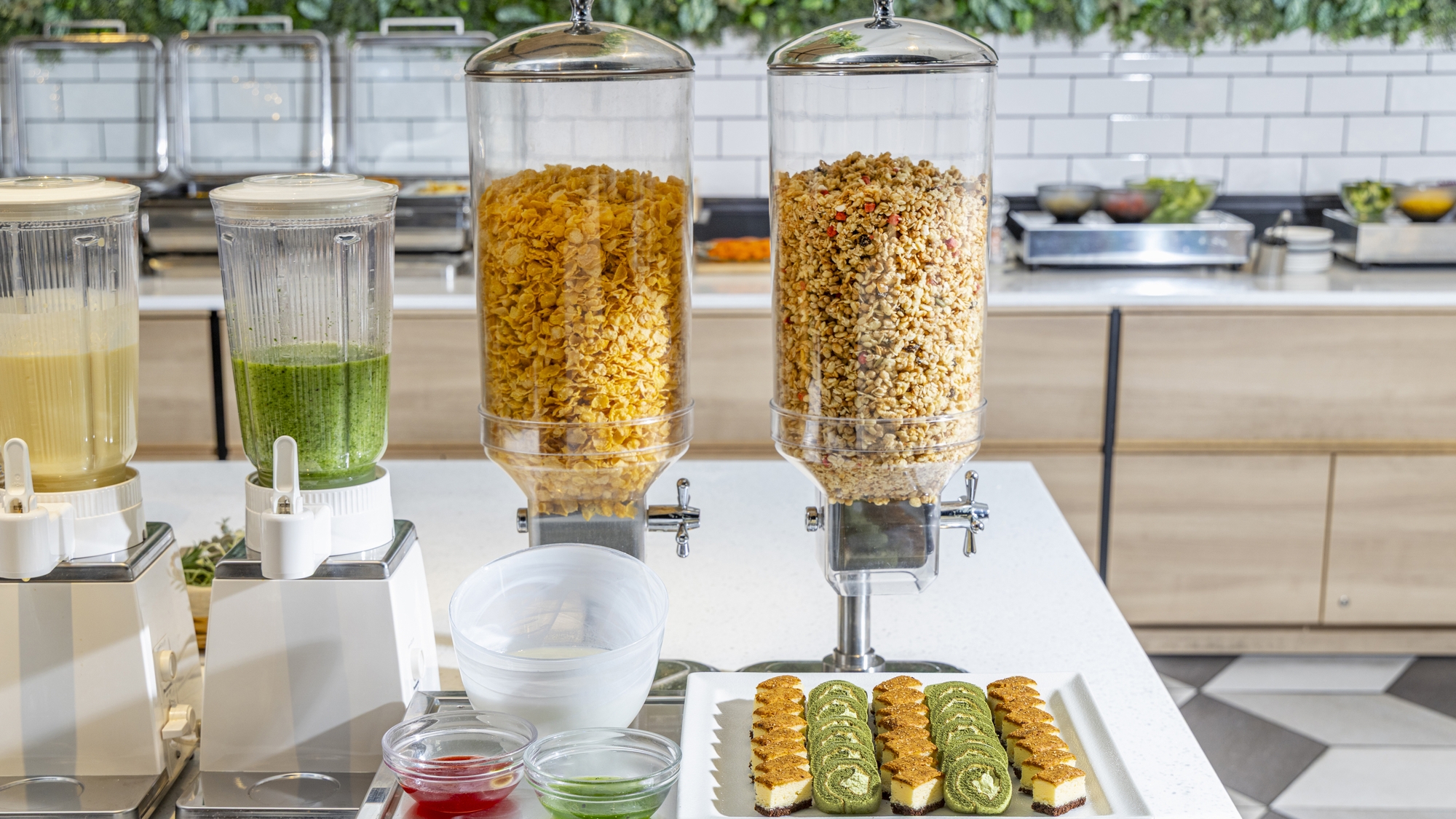 ◆朝食ビュッフェ｜シリアル・デザート