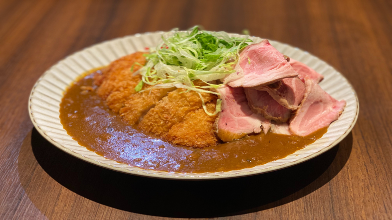 肉カレー（朝食付プラン）