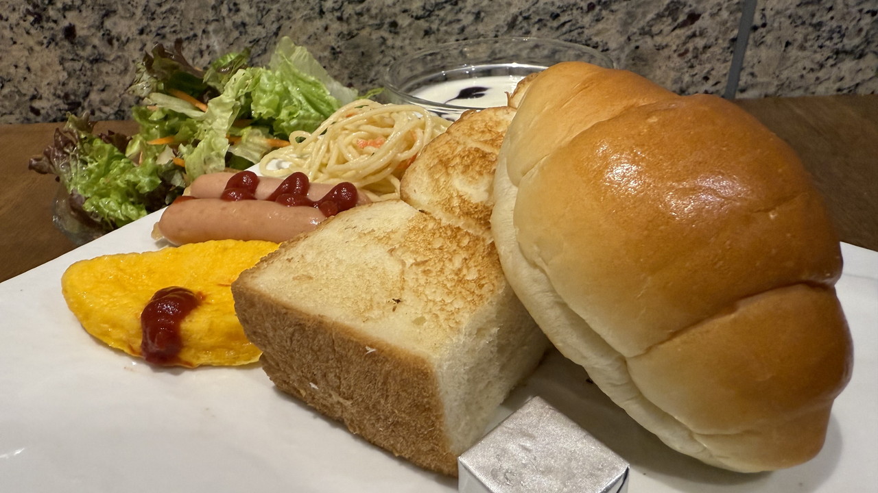 トーストセット（朝食付きプラン）