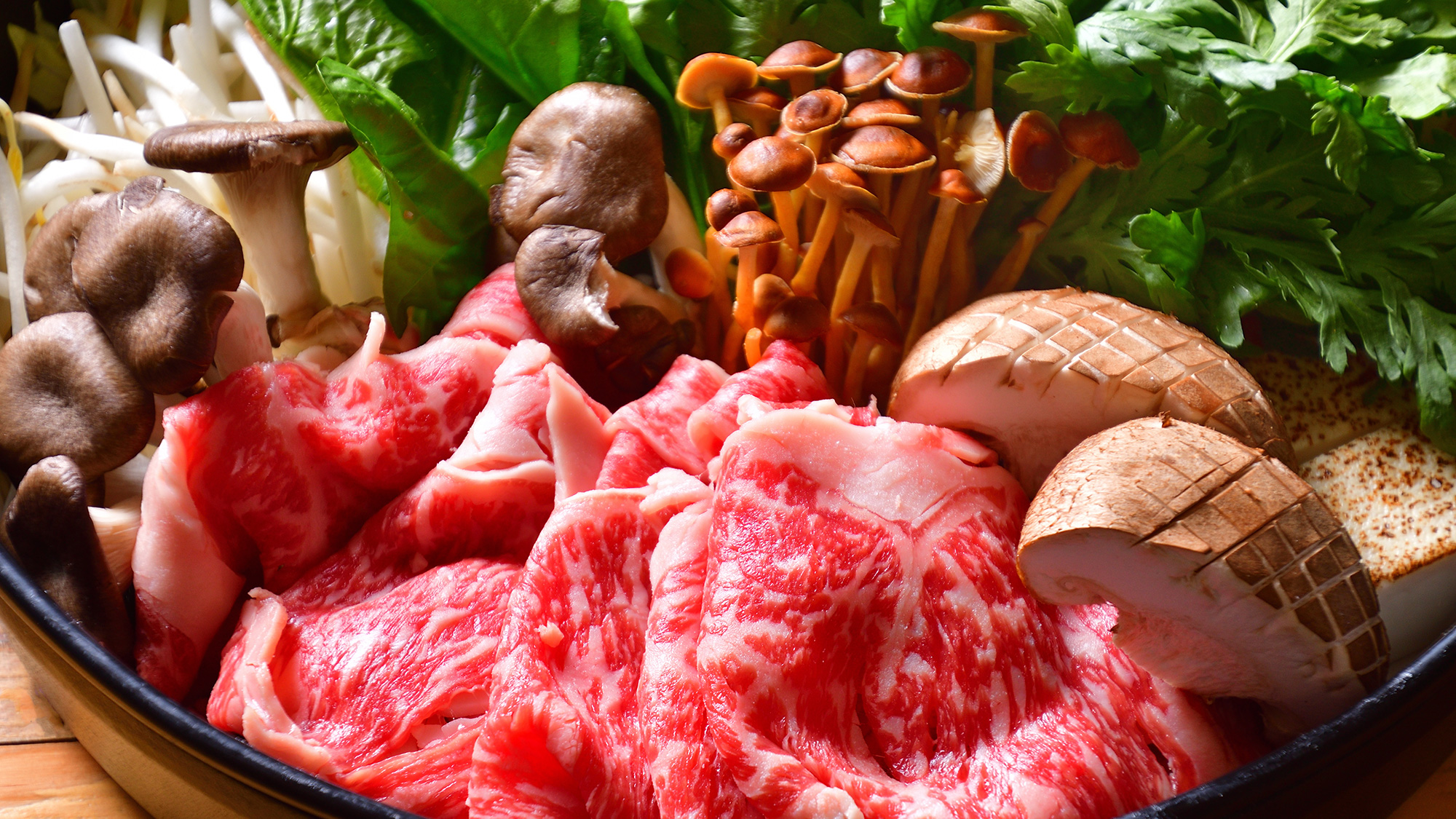 群馬県産 上州牛ブランド『赤城牛』のすき焼き