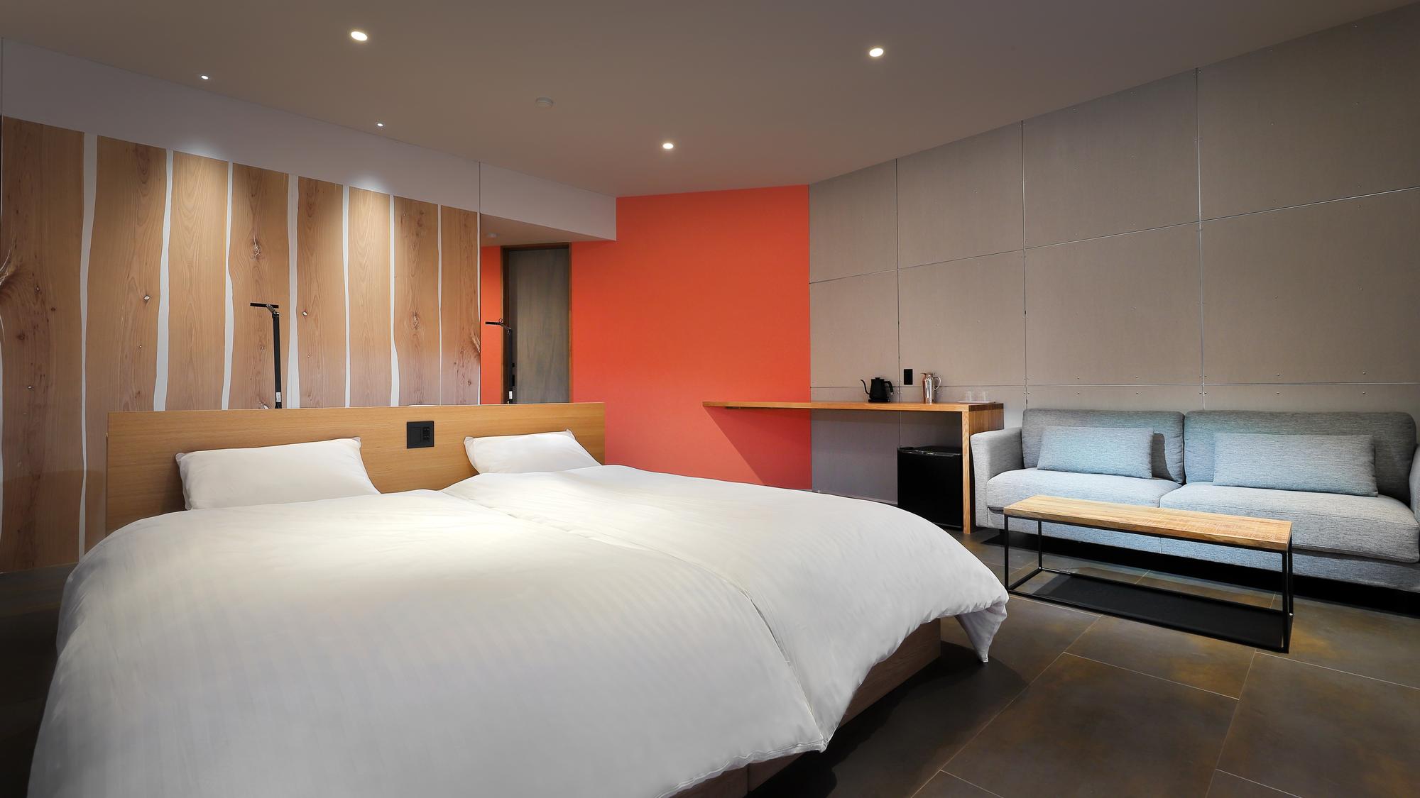 ツインルーム【スタイリッシュルーム】