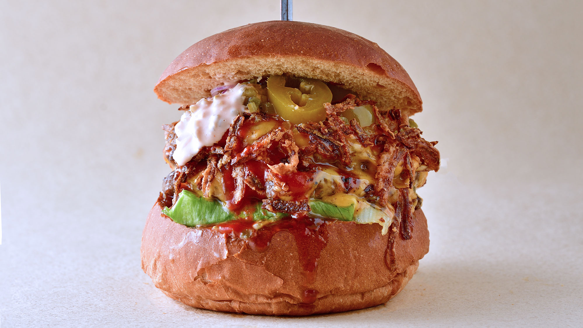 「ジュピターズキッチン」ハンバーガー