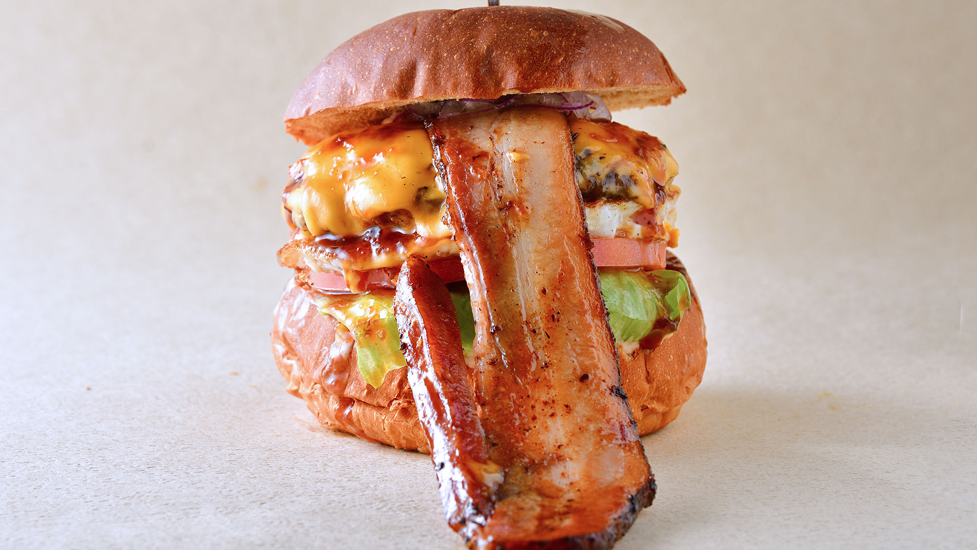 「ジュピターズキッチン」ハンバーガー