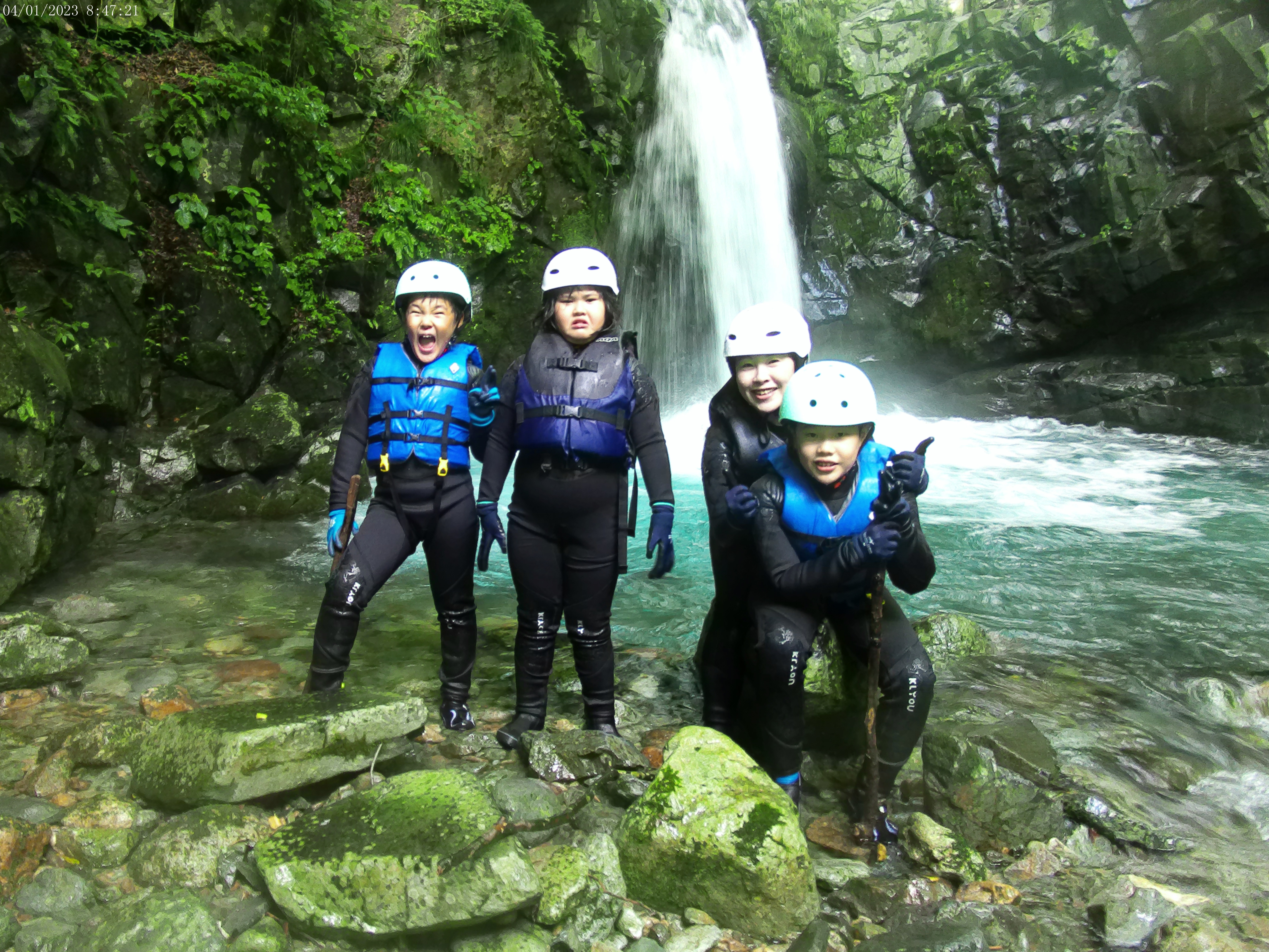 リバートレッキング（親子参加）