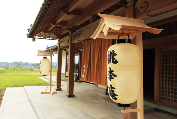 桃李庵　正面玄関