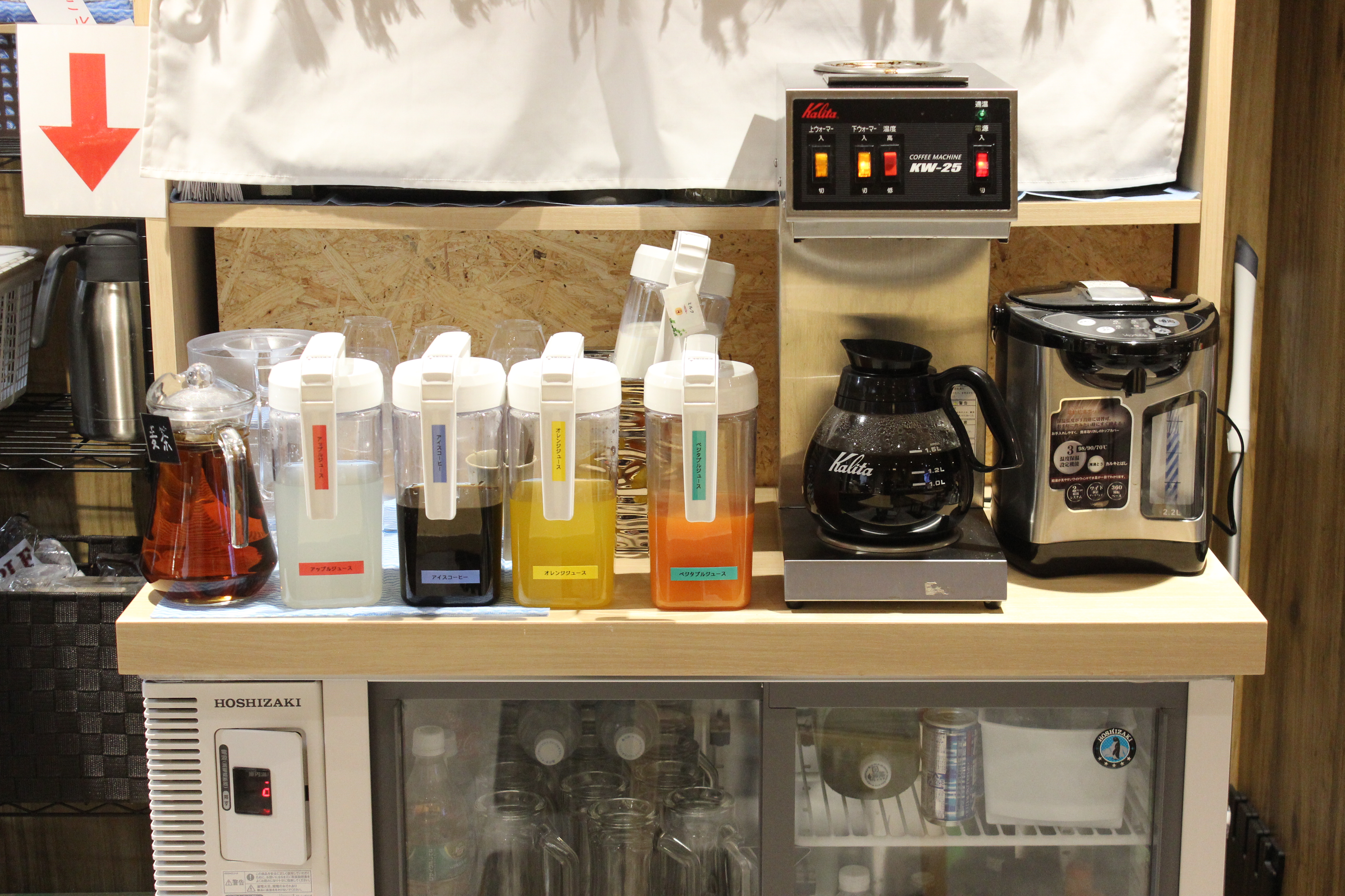 朝食バイキング