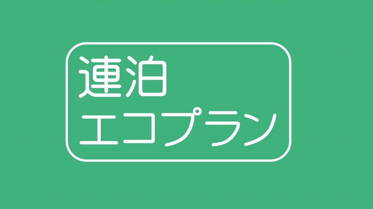 【連泊〜清掃なし〜エコプラン】 ー素泊まりー連泊滞在するならこちら！お得な連泊エコプラン♪