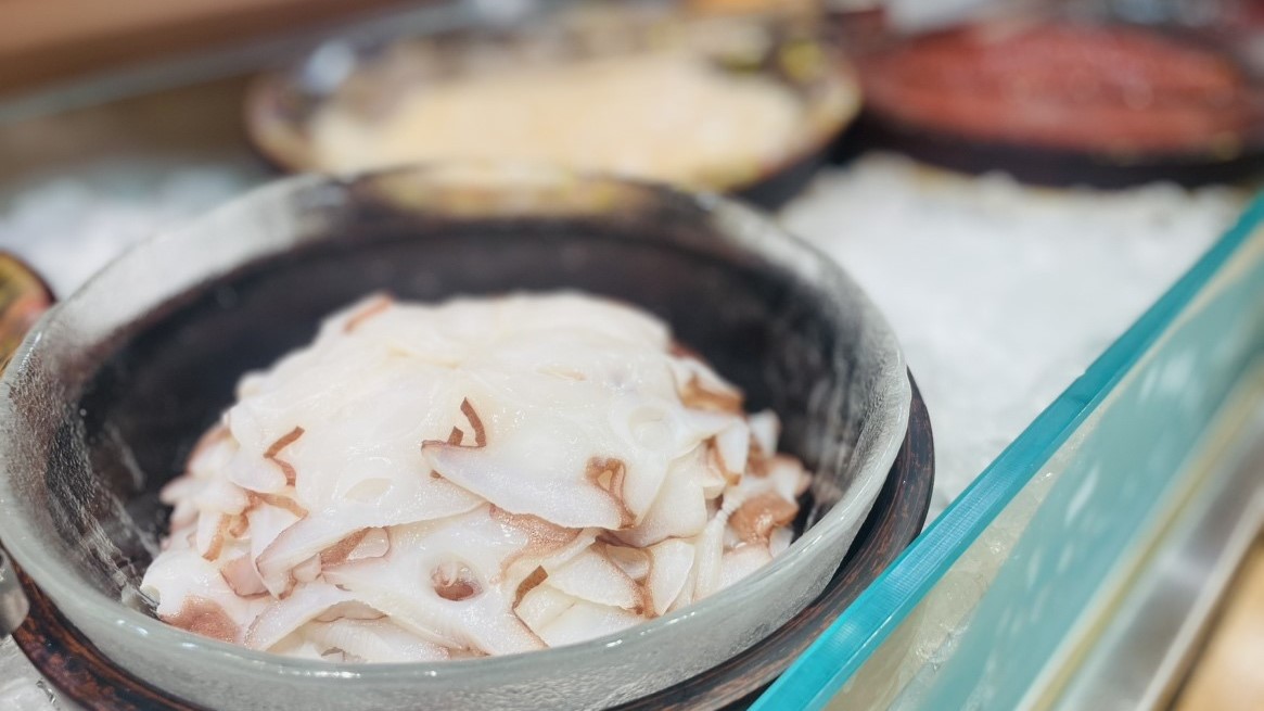 【朝食】◆ご当地『海鮮丼』（タコ）◆