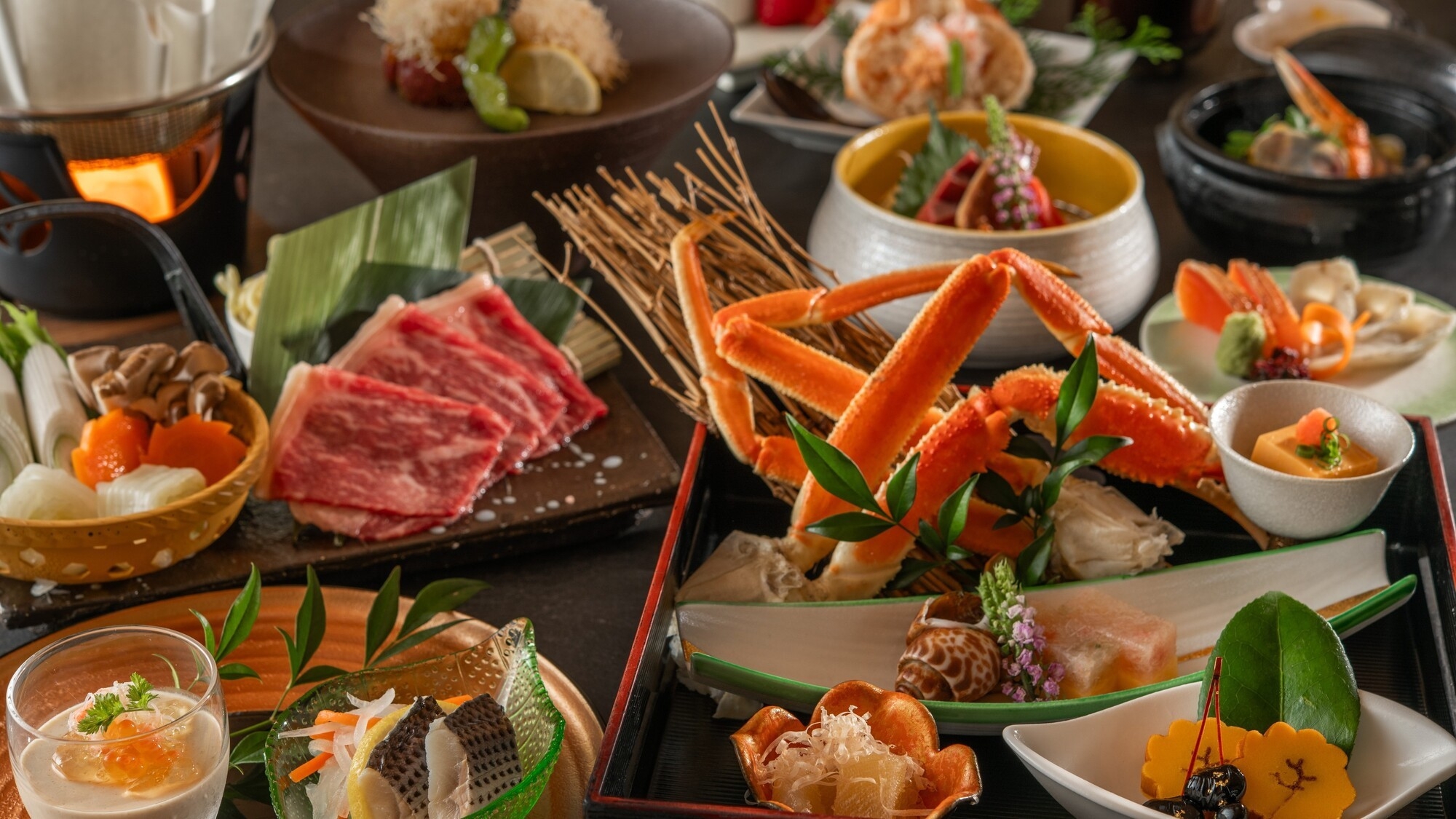 雪化粧の韓国岳 壮麗な樹氷を望む◇山翠会席◇ポカポカ温泉美食旅＜2食付プラン＞