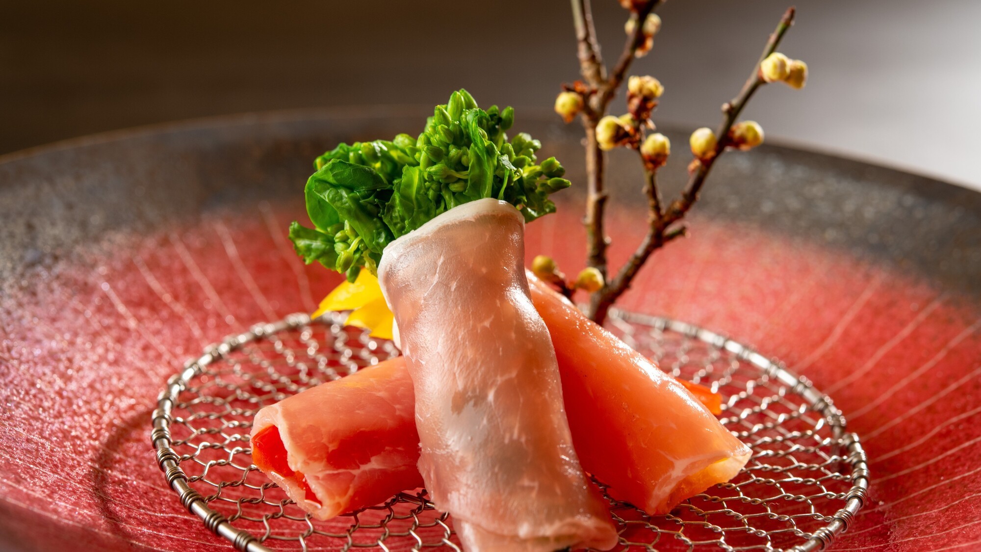 鹿児島の春に恋するキリシマミズキ◇山翠会席◇ 個室で長閑に♪★花緑青霧乃湯温泉春旅★＜2食付プラン＞