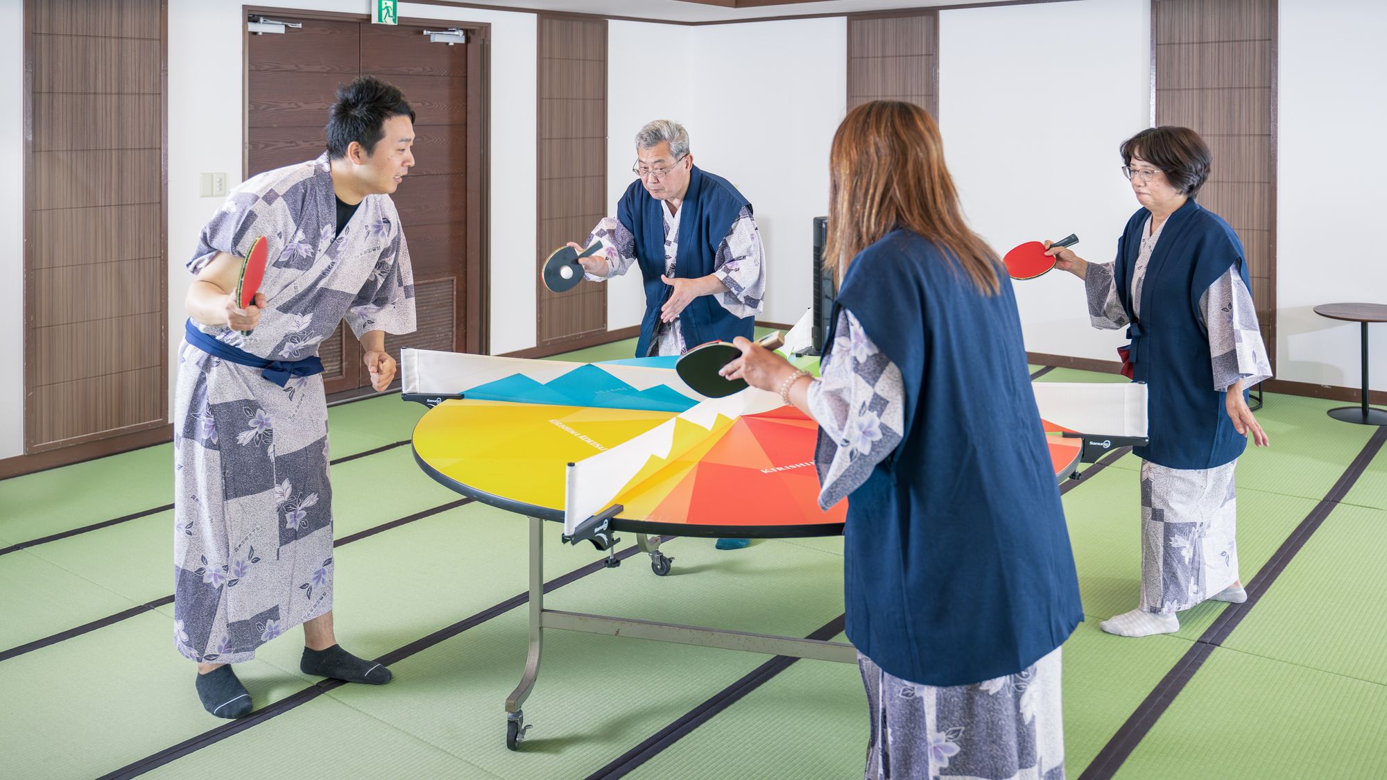 湯けむり卓球場