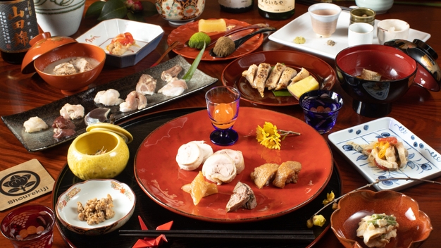 軍鶏フルコースプラン（体験・2食付き）