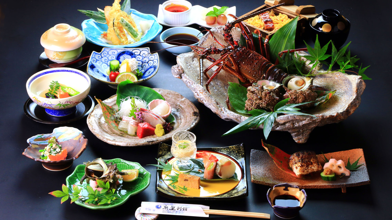 伊勢海老＆玄海海の幸◎これぞ贅の極み「漁火懐石」