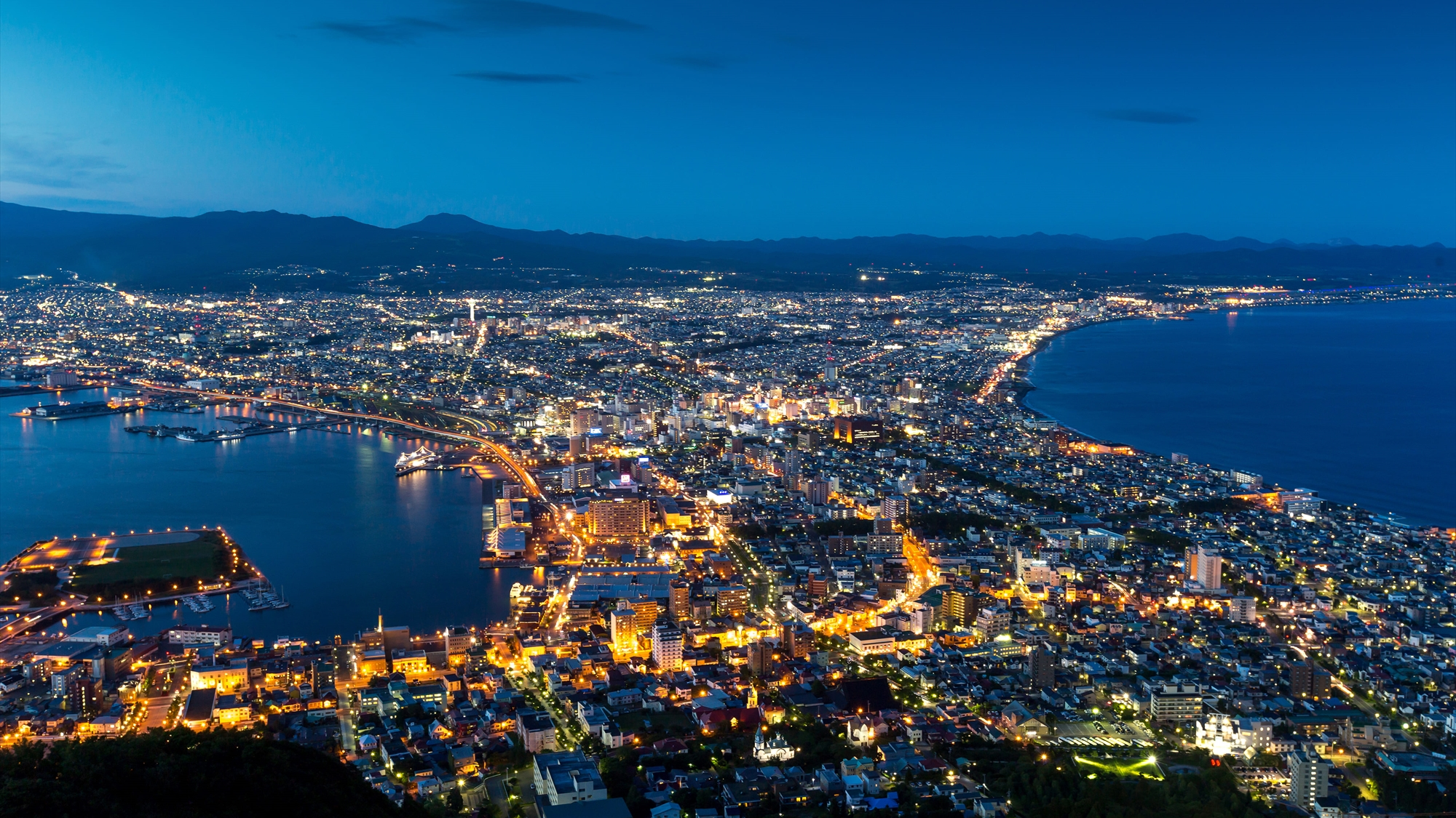 函館の夜景