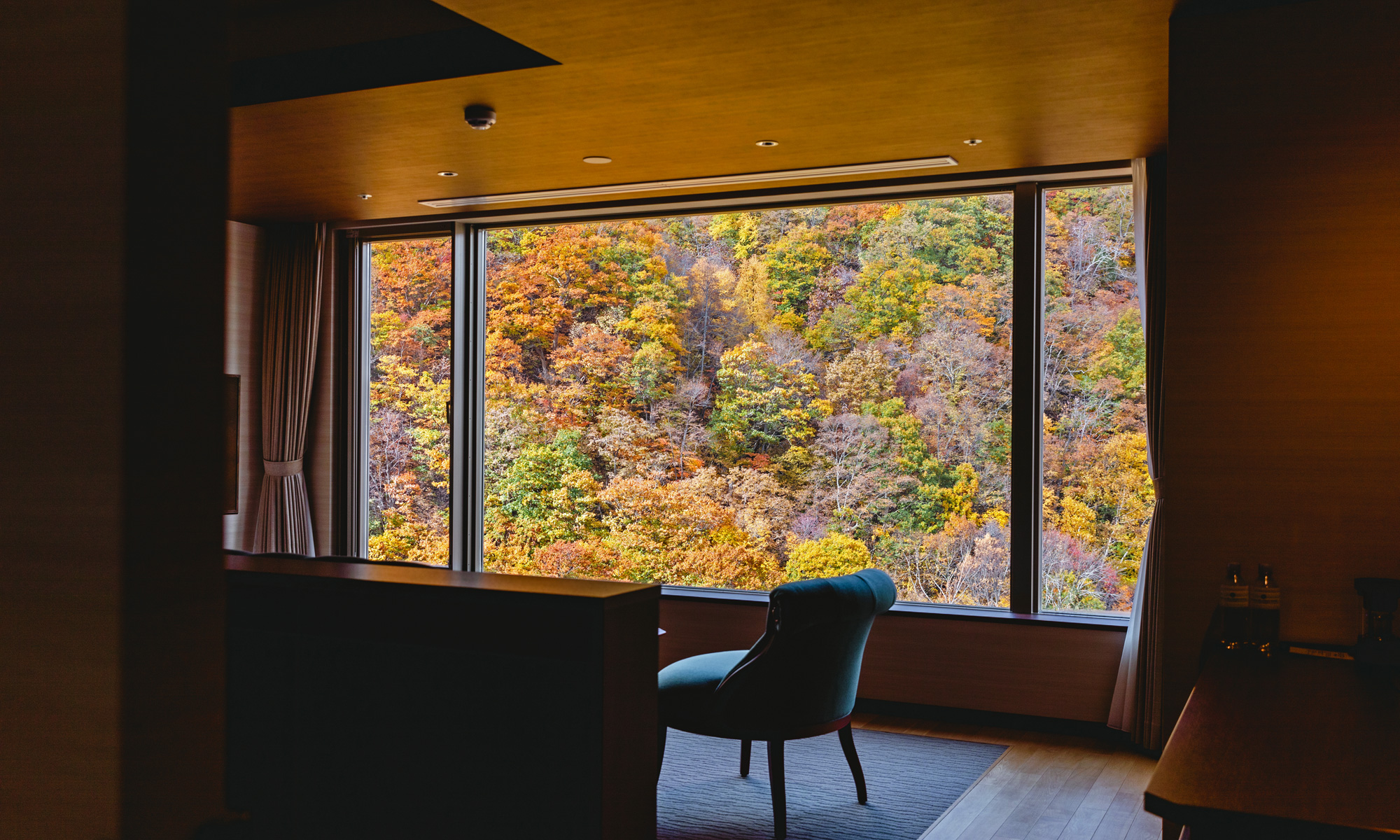 温泉展望風呂付ラグジュアリー