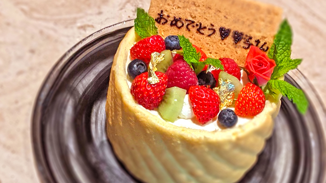 生クリームケーキ一例