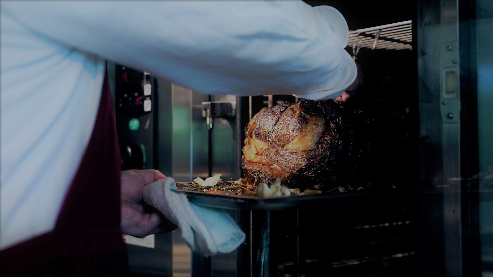 【十勝ハーブ牛プライムリブ】オーブン