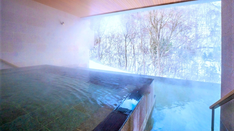 【男性大浴場】雪見露天風呂