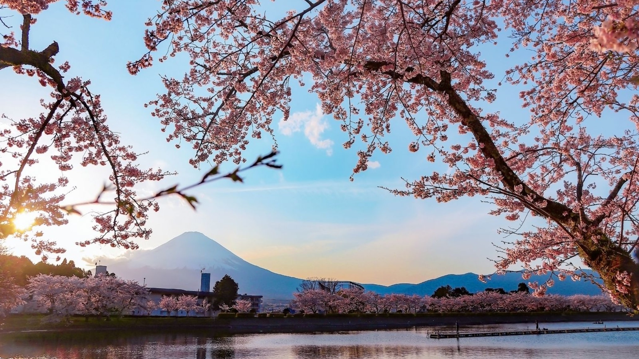 ■東山湖(写真提供＊御殿場市産業スポーツ部観光交流課)