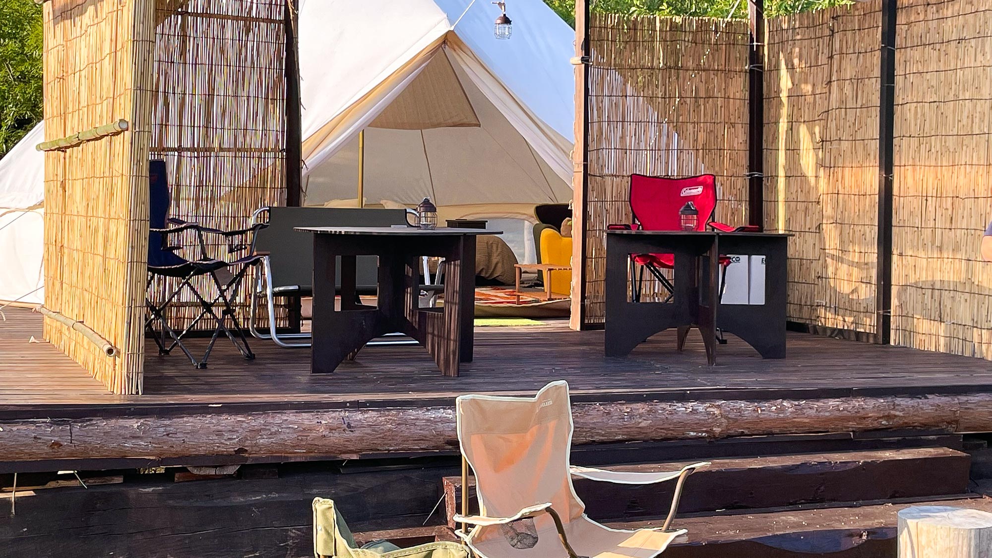 ・【グランピング】アウトドア初心者の方やお子様も安心してキャンプ気分が味わえます