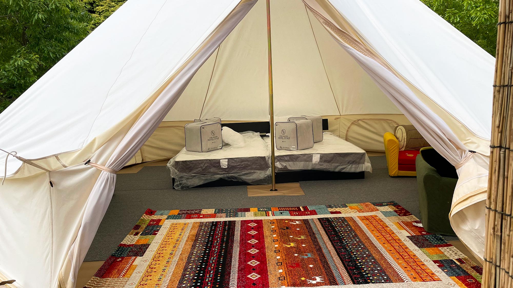 ・【グランピング】お客様が心からくつろげる空間づくりがテーマです