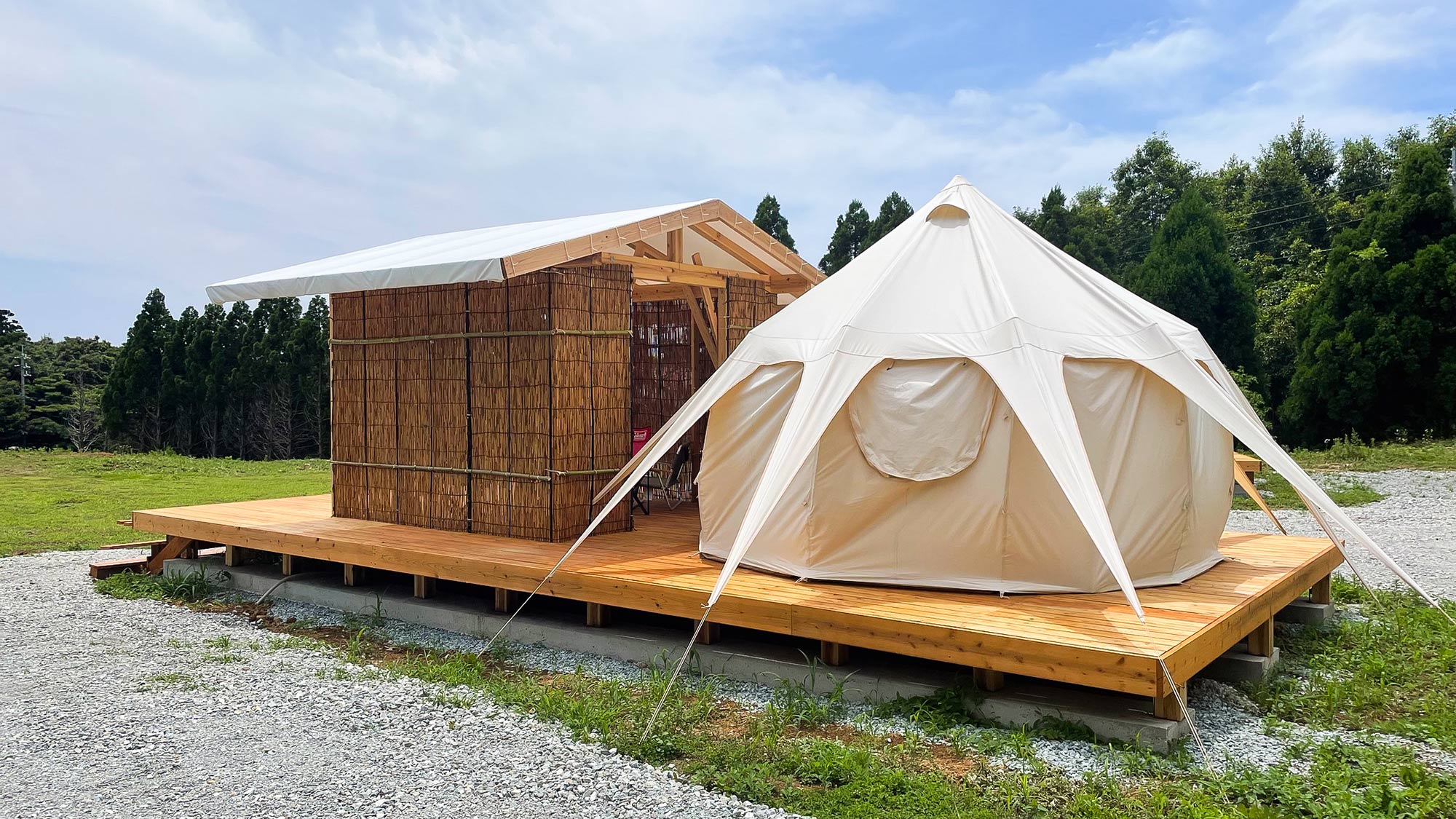 ・【グランピング】自然と調和しながらすごすアウトドア体験
