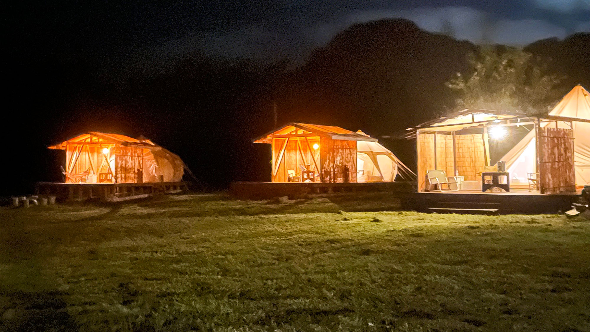 ・【グランピング】いつもとは違う島での滞在。家族の一生の思い出になります