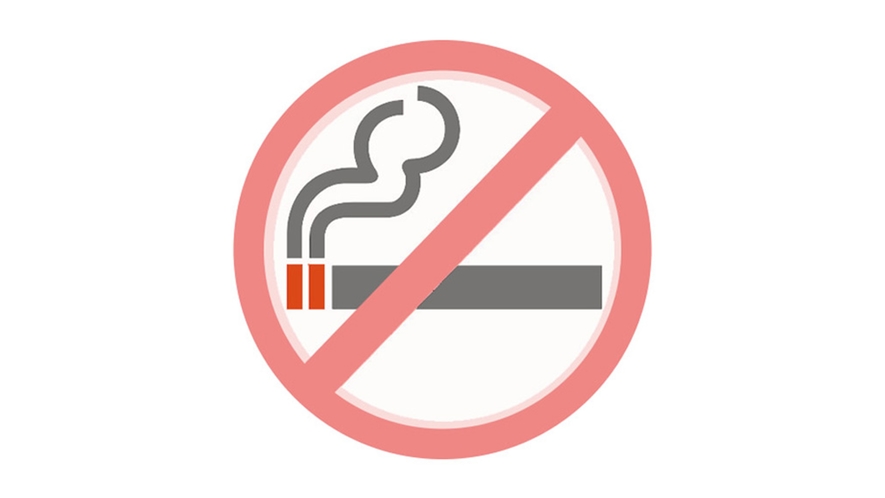 ベランダを含め全館禁煙です。電子タバコもご遠慮ください（駐車場に喫煙スペースを設置しております）