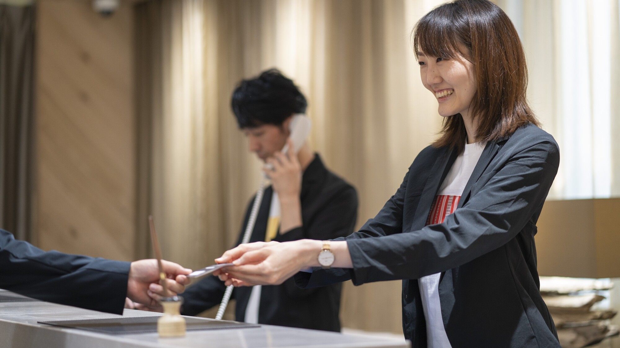 ◇フロント  対面チェックイン