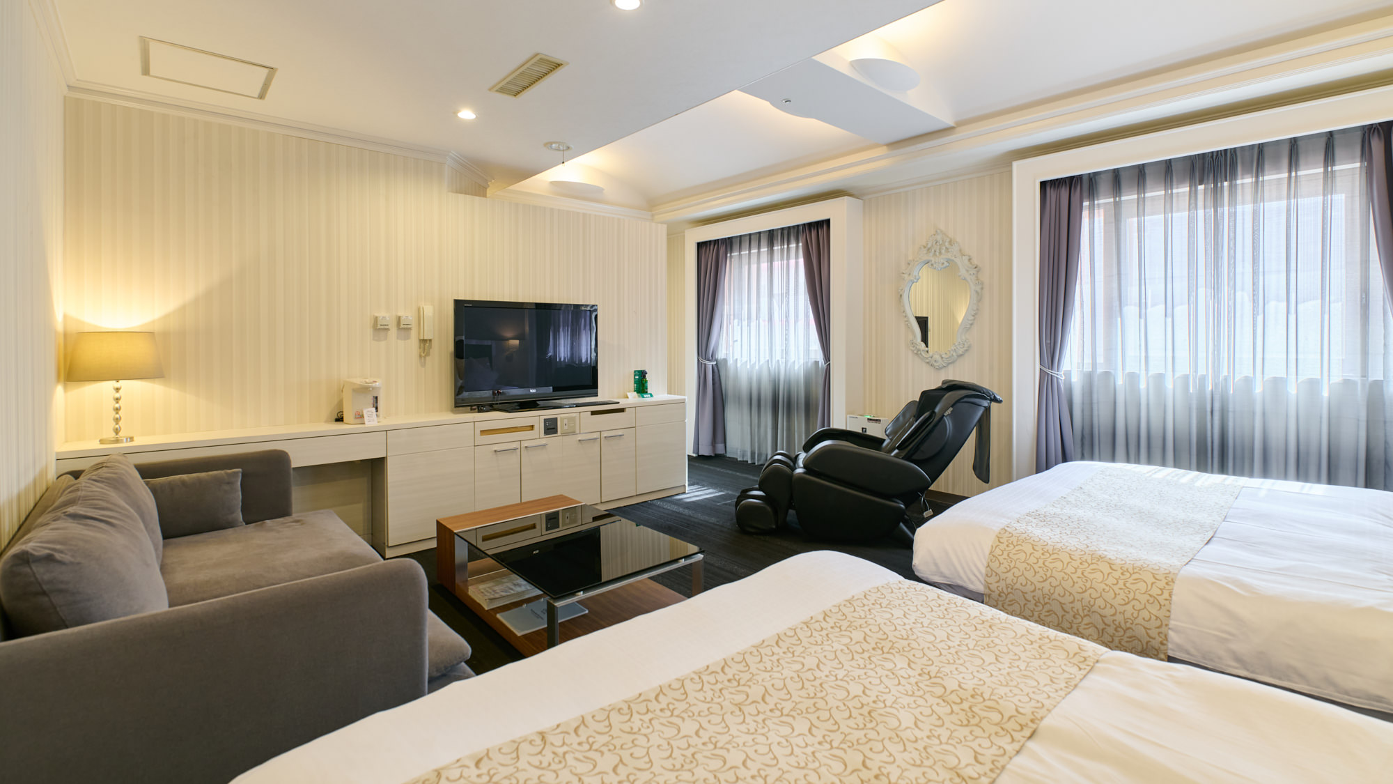 【オルダスイート・ツイン】45平米バストイレ別