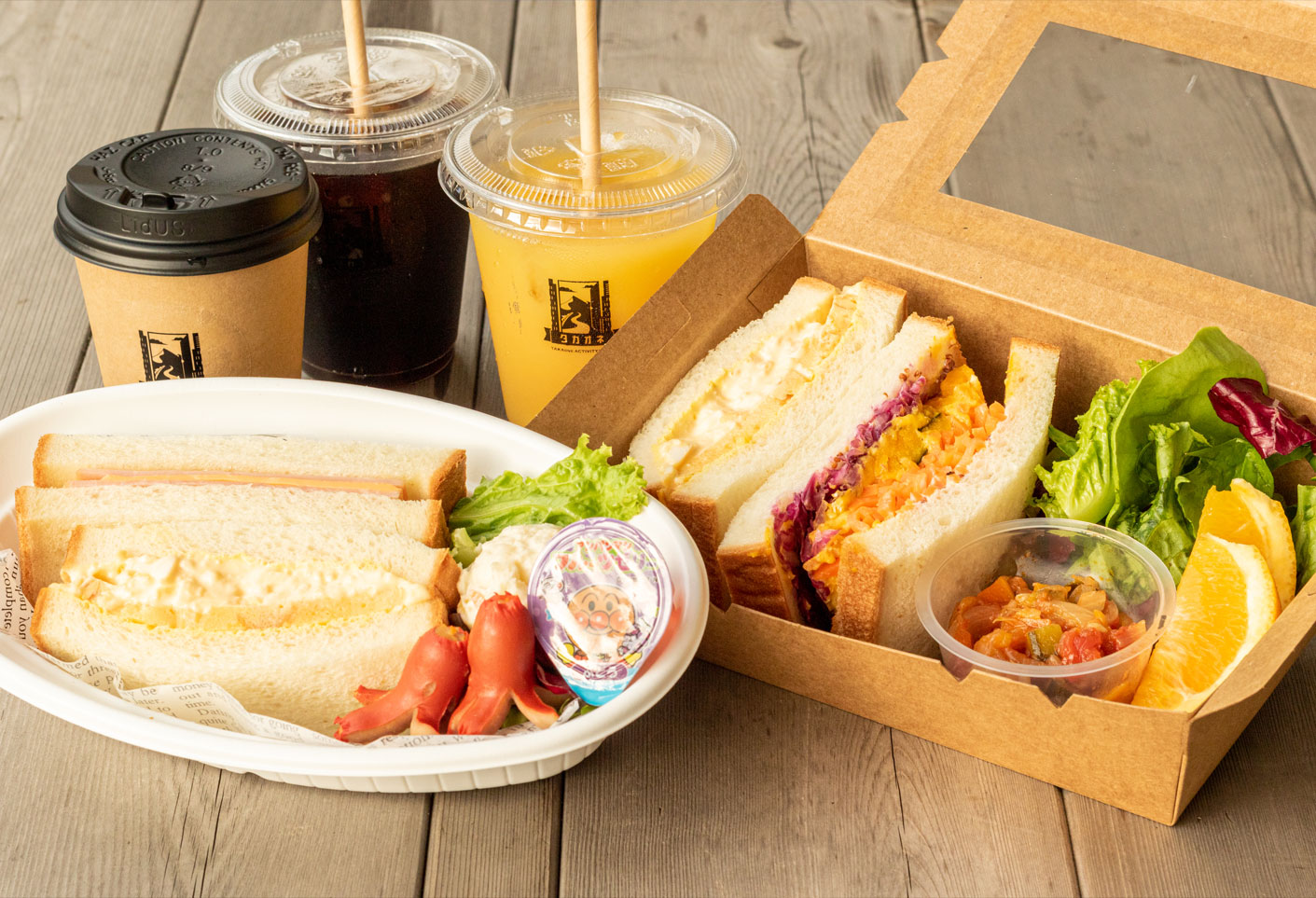 朝食（サンドイッチボックス）